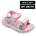 Kinetix, sandale copii pink beyaz