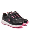 U.S. POLO ASSN, PANTOFI SPORT BLACK PINK LUKA-3PR