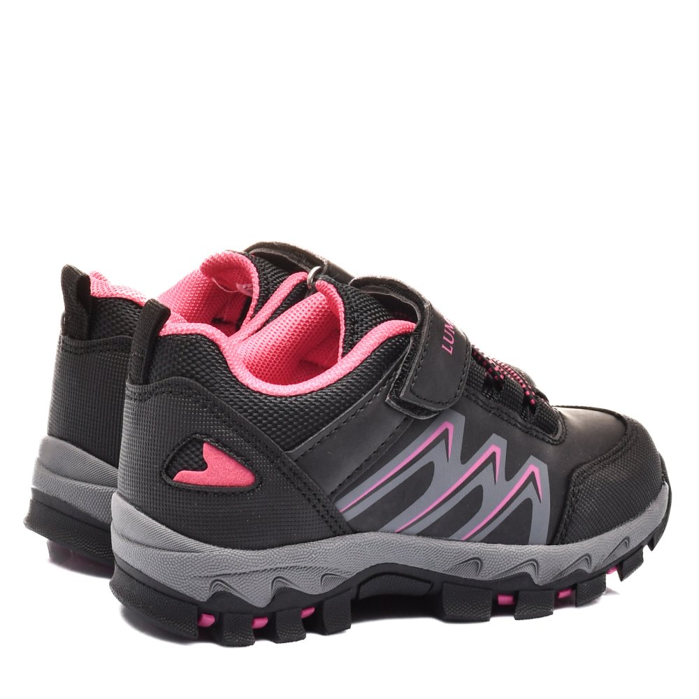 LUMBERJACK, GHETE COPII BLACK FUCHSIA UNDER