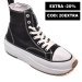 Kinetix, pantofi sport black almitra-hi