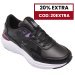 Kinetix, pantofi sport black verna