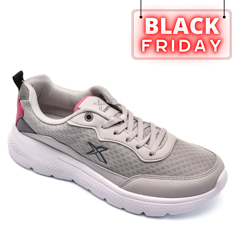 KINETIX, PANTOFI SPORT GREY FUCHSIA ALFIE