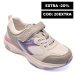 Lumberjack, pantofi sport copii white lila silvia mesh