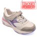 Lumberjack, pantofi sport copii white lila silvia mesh