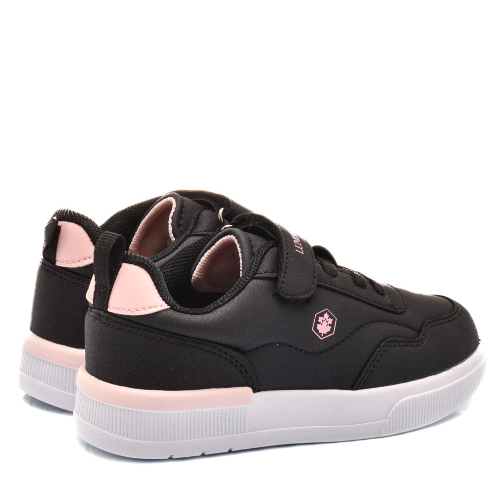 LUMBERJACK, PANTOFI SPORT COPII BLACK PINK RICK