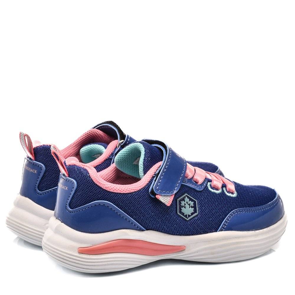 LUMBERJACK, PANTOFI SPORT COPII BLUE PINK CANS