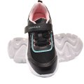 LUMBERJACK, PANTOFI SPORT COPII BLACK LILA NURSE-JR