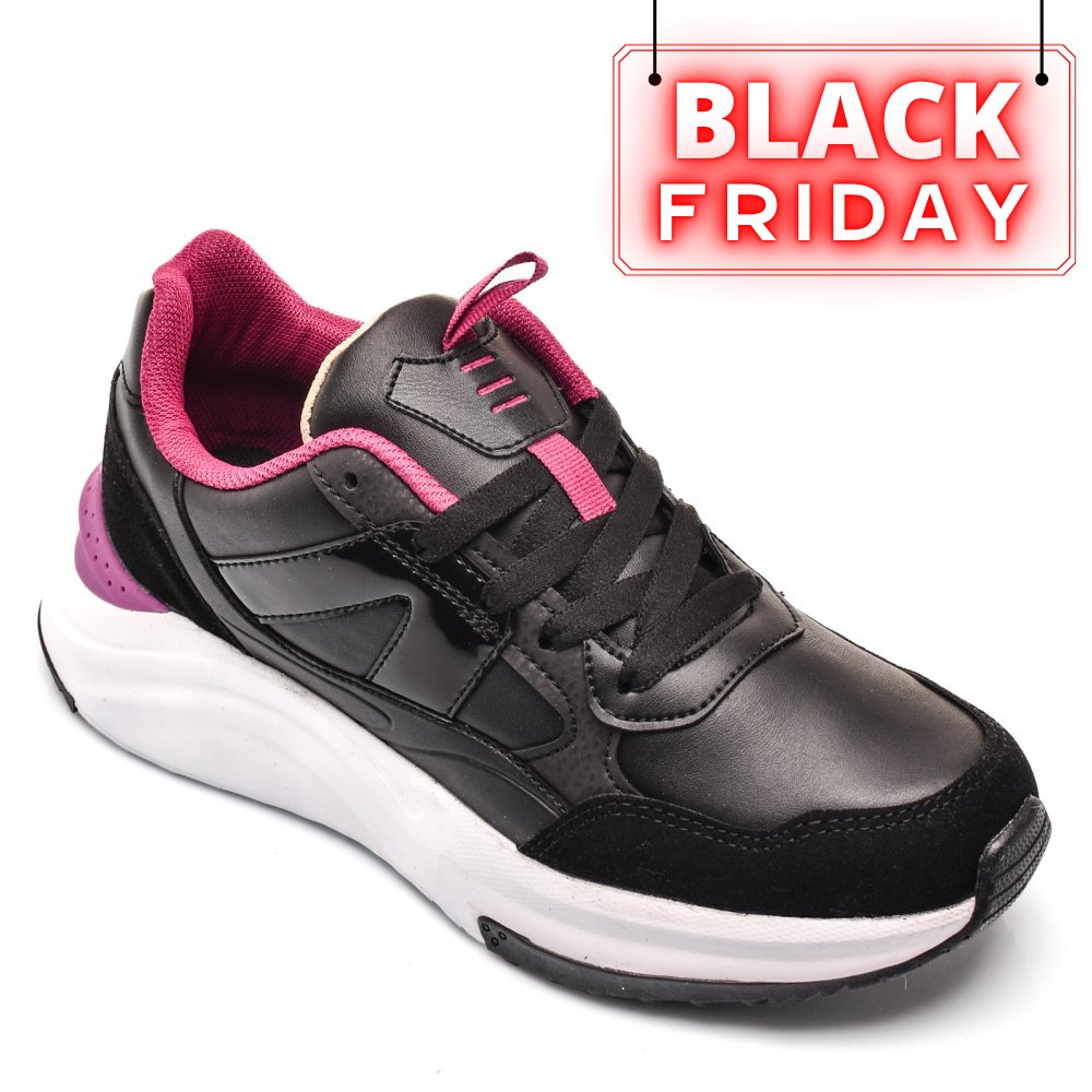 KINETIX, PANTOFI SPORT BLACK ROSALIN