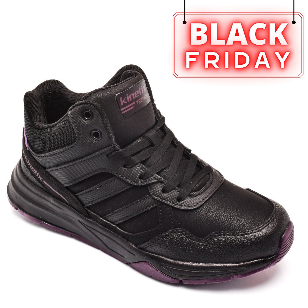 KINETIX, GHETE SPORT BLACK PURPLE FINNEAS-HI