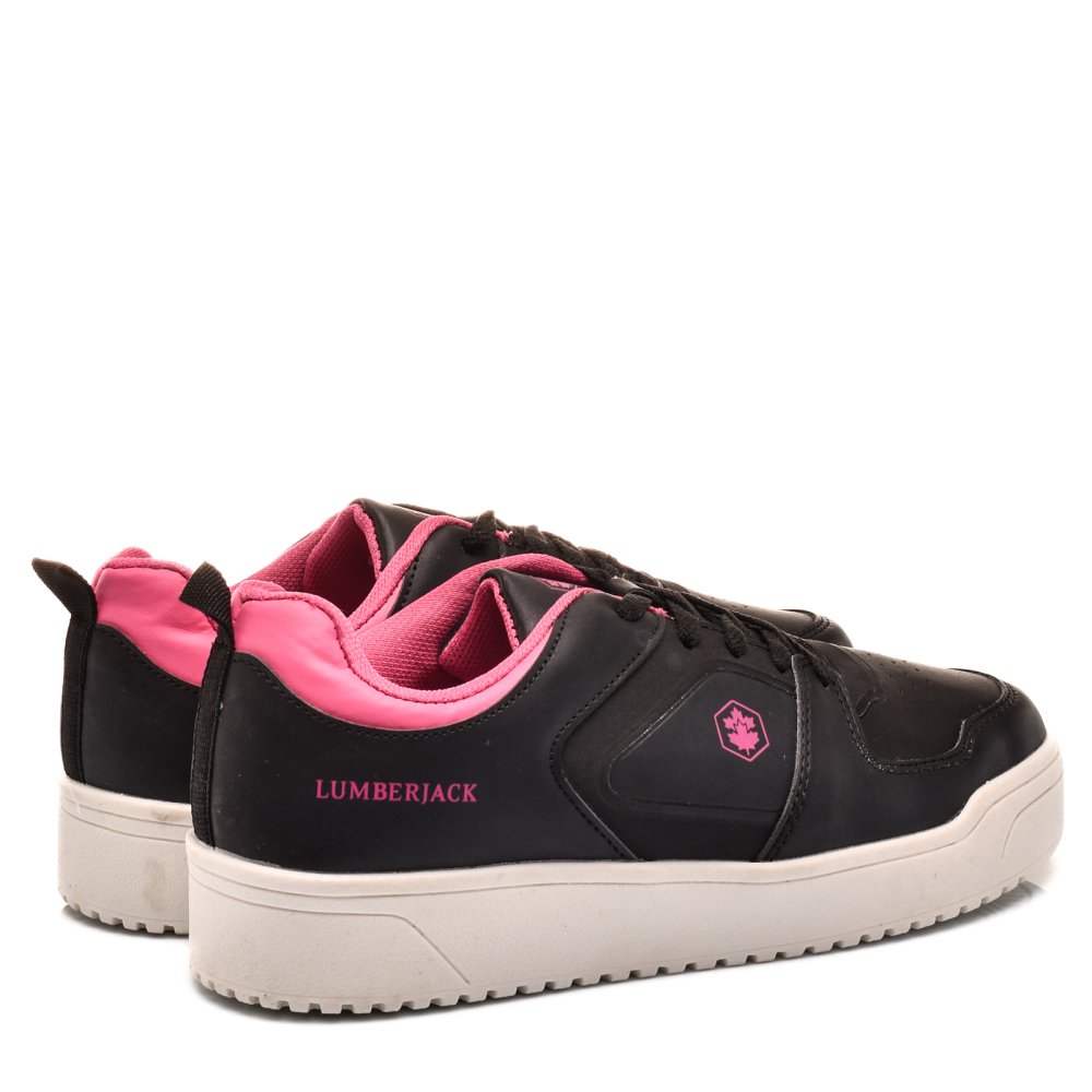 LUMBERJACK, PANTOFI SPORT BLACK PINK TAYLOR