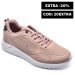 Kinetix, pantofi sport pink collum