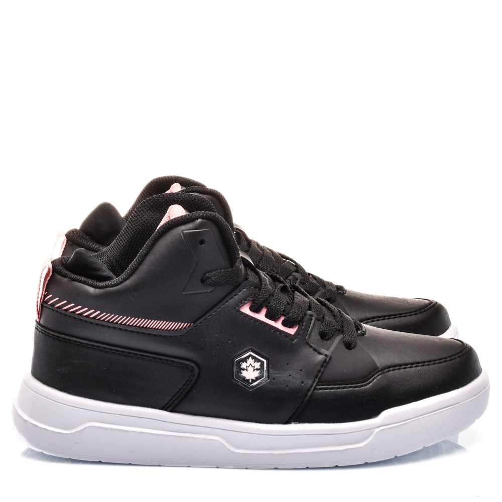 LUMBERJACK, PANTOFI SPORT BLACK PINK HIDE