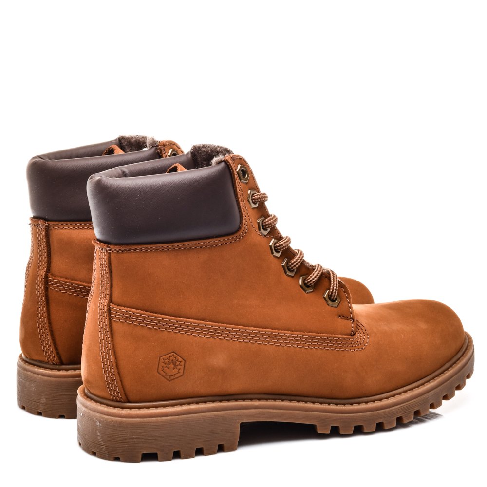 LUMBERJACK, GHETE BROWN PIELE NATURALA RIVER