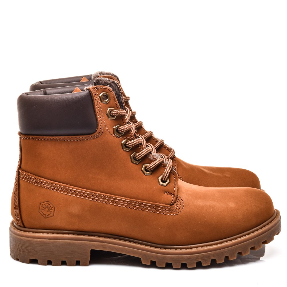 LUMBERJACK, GHETE BROWN PIELE NATURALA RIVER