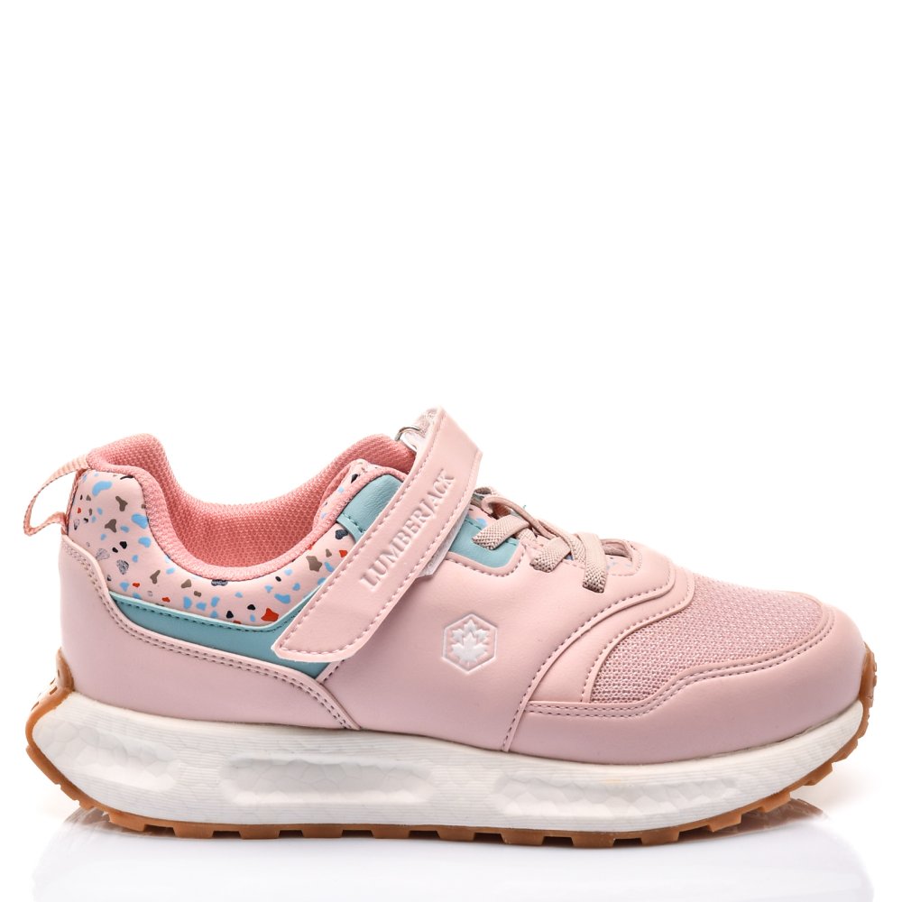 LUMBERJACK, PANTOFI SPORT COPII PINK BETH-3FX