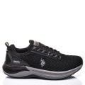 U.S. POLO ASSN, PANTOFI SPORT BLACK GLASGOW