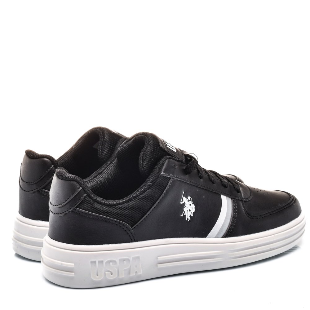 U.S. POLO ASSN, PANTOFI SPORT BLACK DREW-3PR