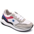 LUMBERJACK, PANTOFI SPORT WHITE FUCHSIA ADEN