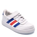 ADIDAS, PANTOFI SPORT COPII WHITE BREAKNET 2.0 EL K