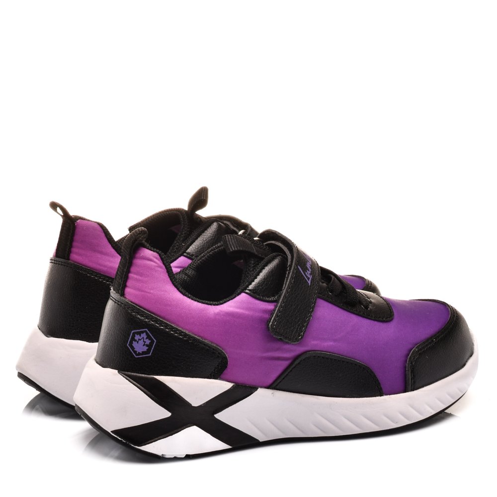 LUMBERJACK, PANTOFI SPORT COPII BLACK PURPLE JASMINE