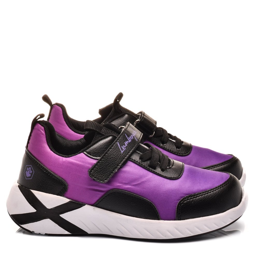 LUMBERJACK, PANTOFI SPORT COPII BLACK PURPLE JASMINE