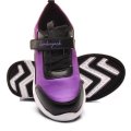 LUMBERJACK, PANTOFI SPORT COPII BLACK PURPLE JASMINE