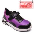 LUMBERJACK, PANTOFI SPORT COPII BLACK PURPLE JASMINE