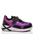 LUMBERJACK, PANTOFI SPORT COPII BLACK PURPLE JASMINE