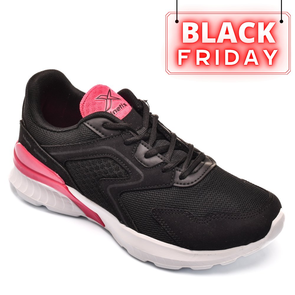 KINETIX, PANTOFI SPORT BLACK REFLEX