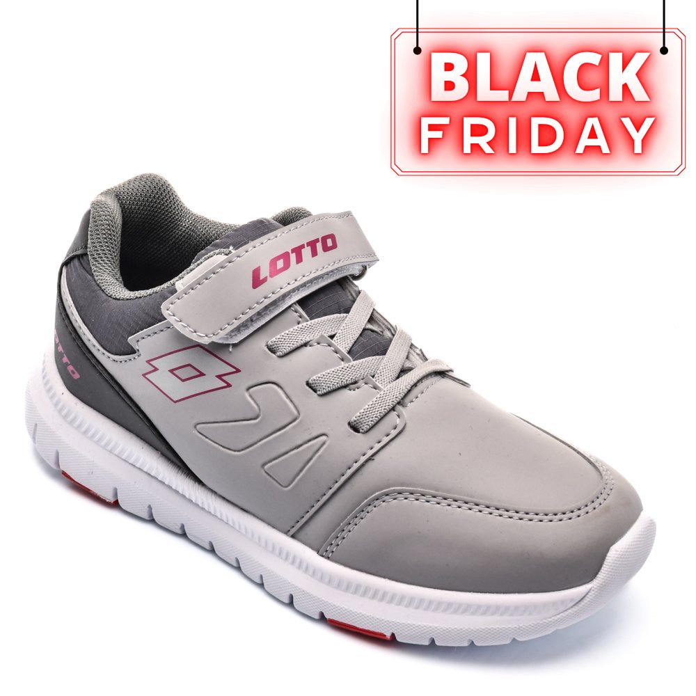 LOTTO, PANTOFI SPORT COPII AGUSTO PS GREY