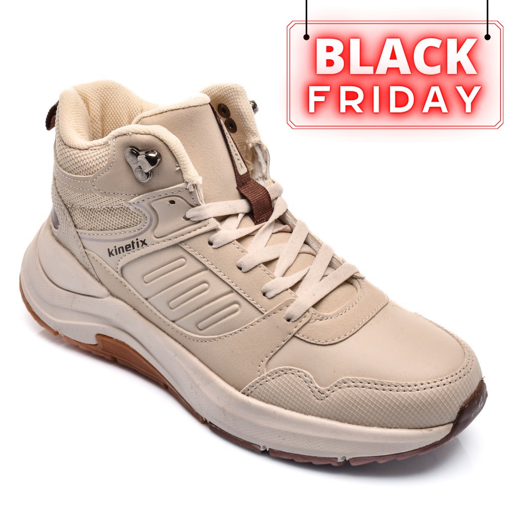 KINETIX, PANTOFI SPORT BEIGE TRACES-HI