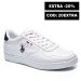 U.s. polo assn, pantofi sport white thunder