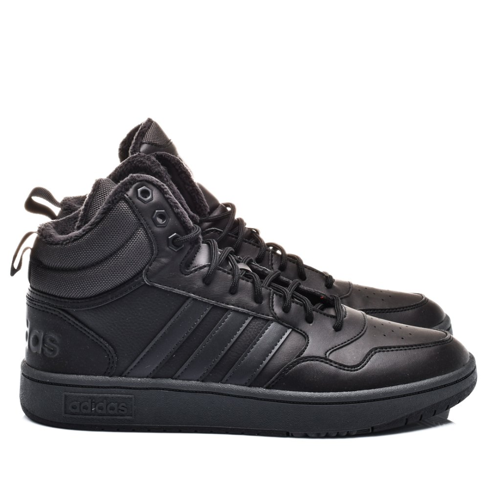 ADIDAS, PANTOFI SPORT BLACK HOOPS 3.0 MID WTR