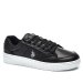 U.s. polo assn, pantofi sport black piele naturala vasilyy