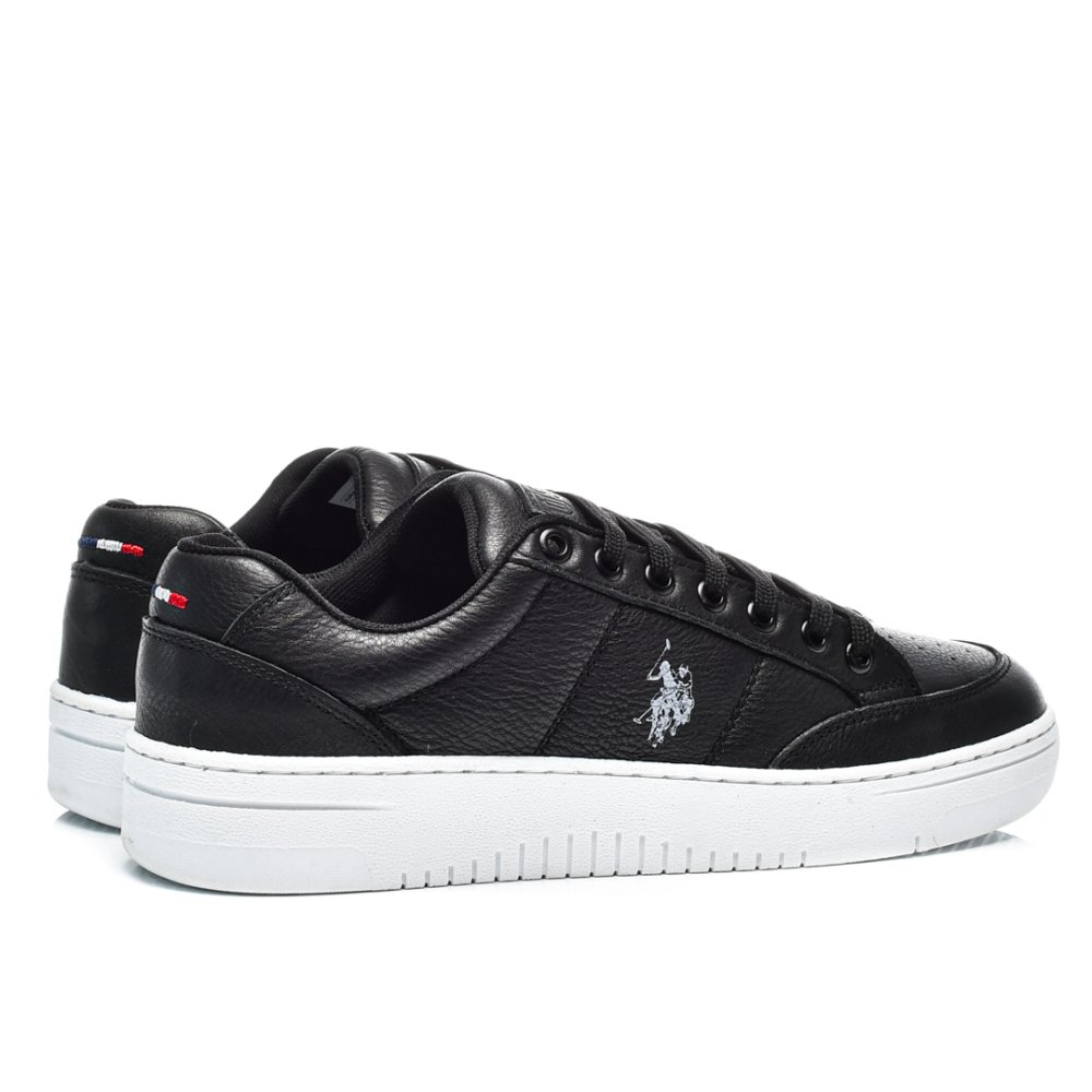 U.S. POLO ASSN, PANTOFI SPORT BLACK PIELE NATURALA VASILYY