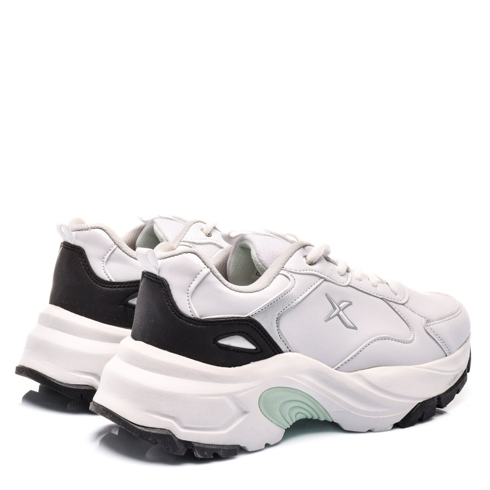 KINETIX, PANTOFI SPORT WHITE GREEN VALERIA