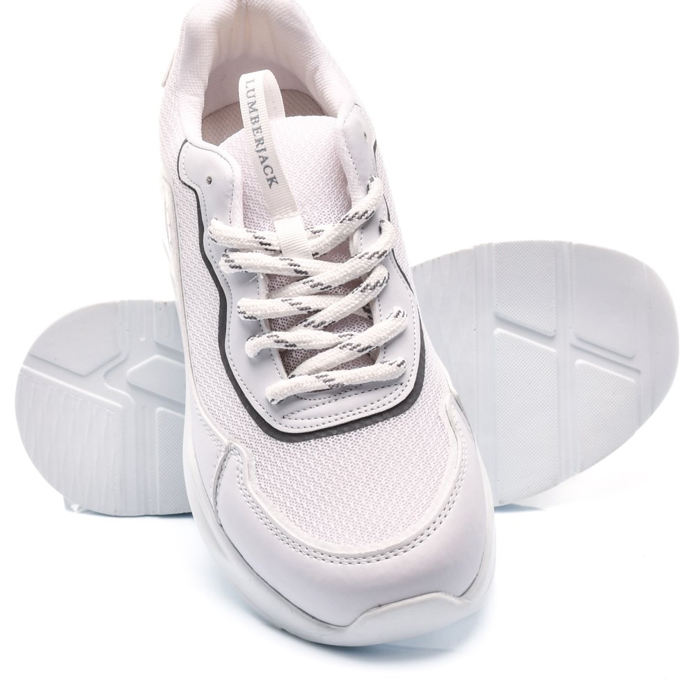 LUMBERJACK, PANTOFI SPORT WHITE CLARA