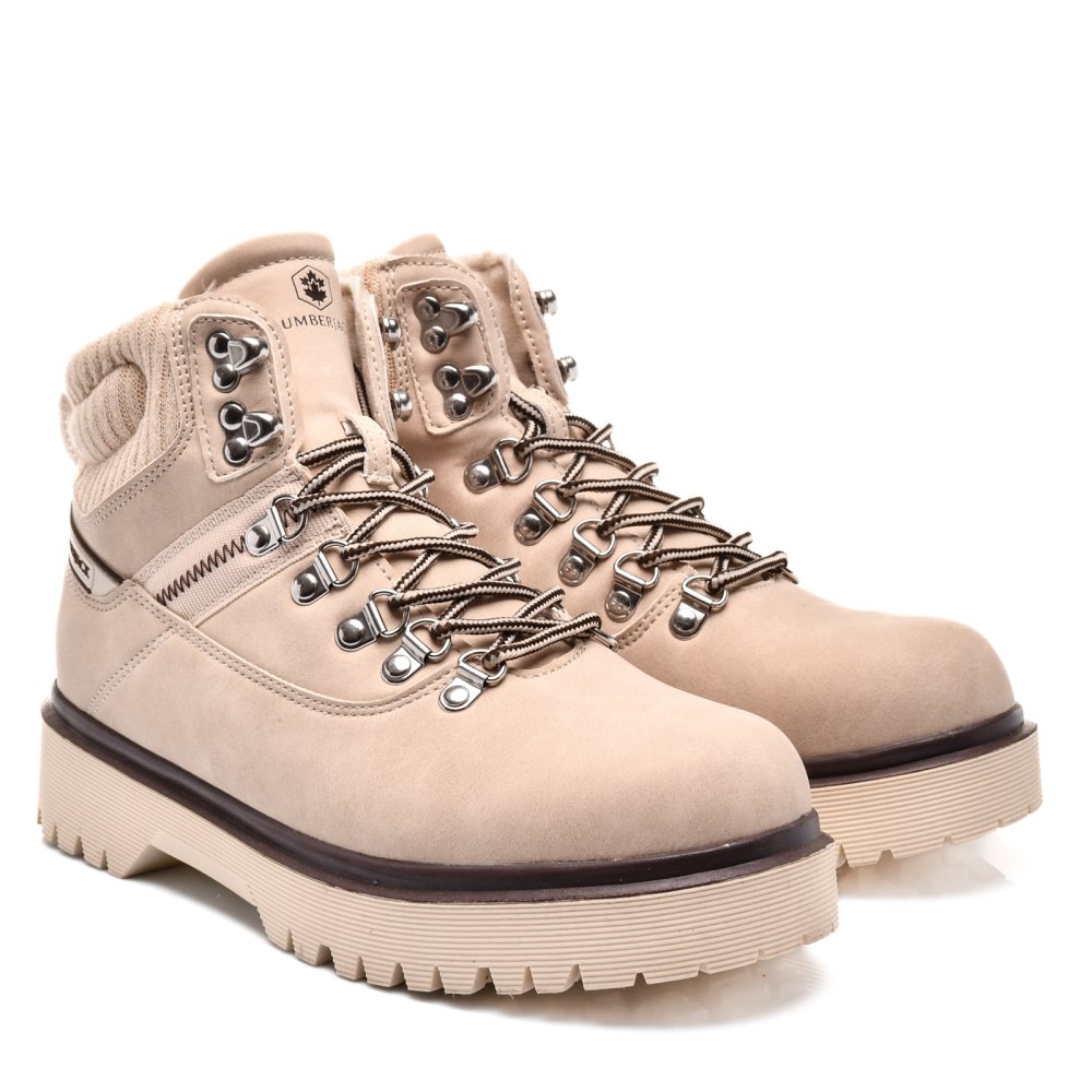 LUMBERJACK, GHETE BEIGE TRINNE