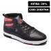 Lumberjack, pantofi sport inalti black red ruth-3pr