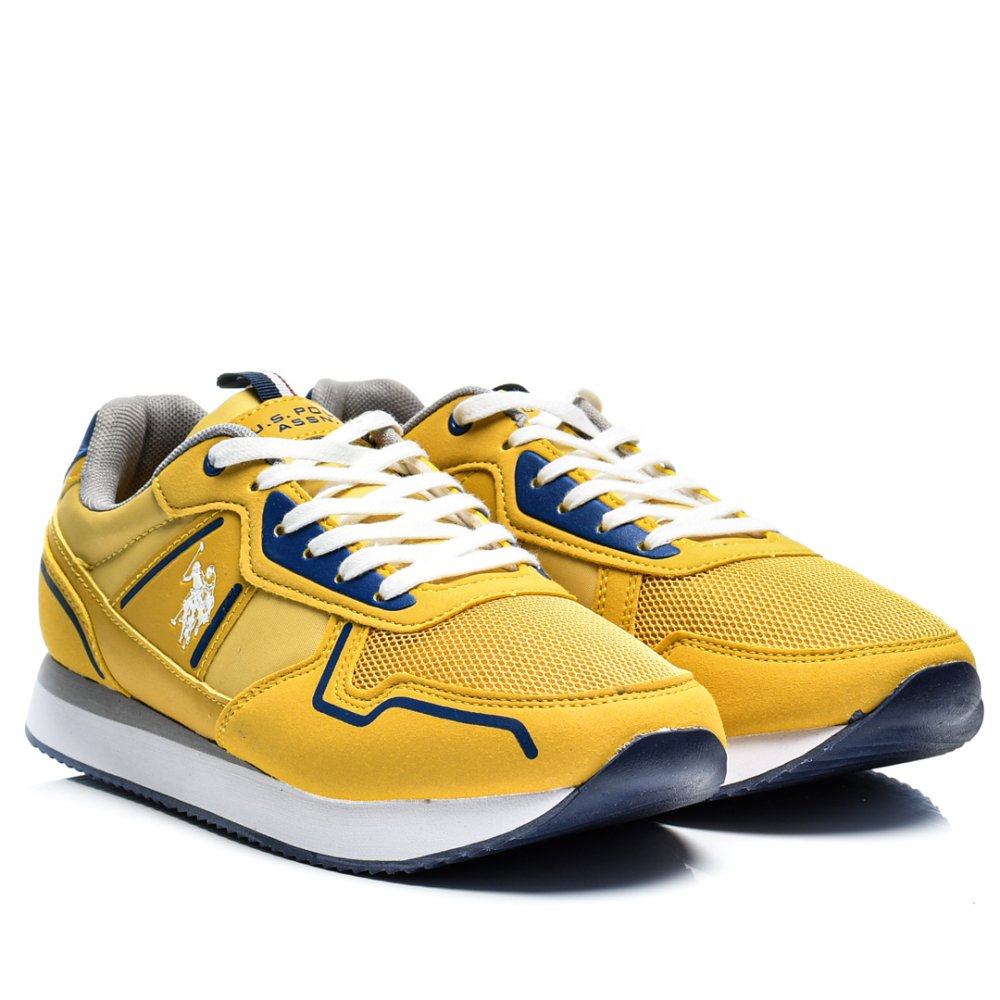 U.S. POLO ASSN, PANTOFI SPORT YELLOW NOBIL-004