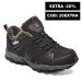 Lumberjack, pantofi sport impermeabili drumetie black shell