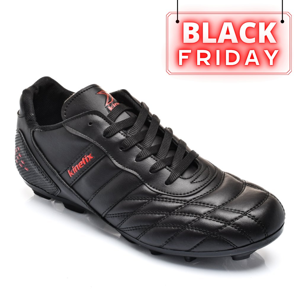 KINETIX, GHETE FOTBAL BLACK VOLKY