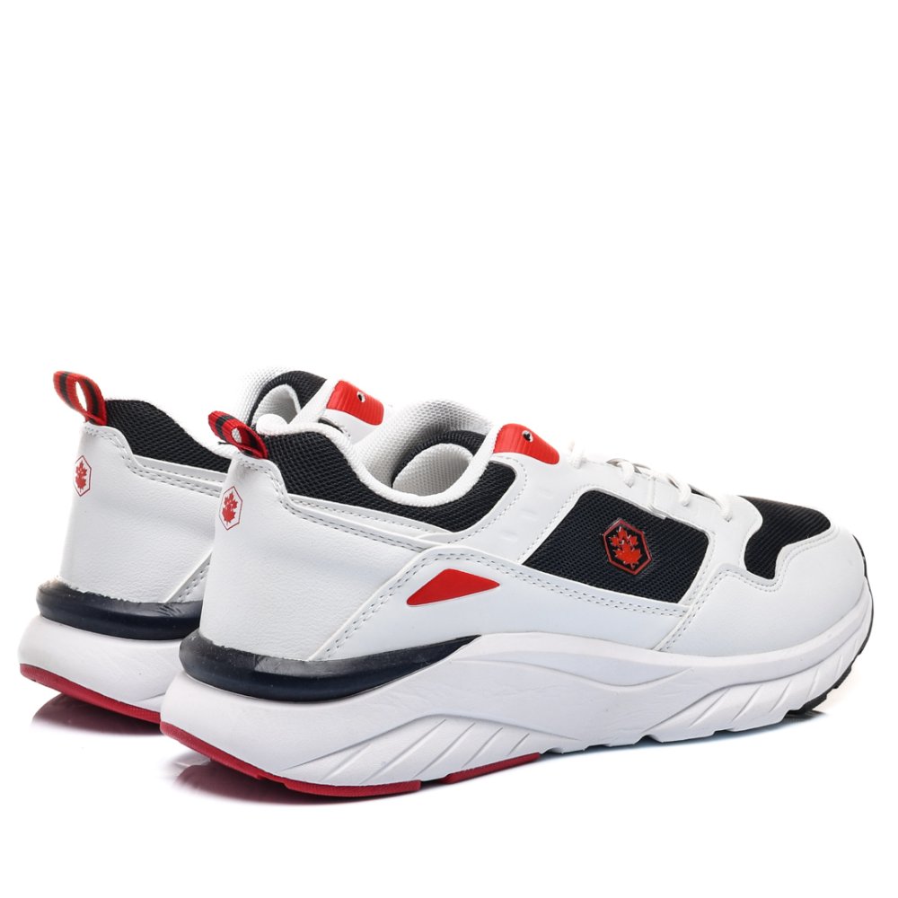 LUMBERJACK, PANTOFI SPORT WHITE NAVY NUMBER