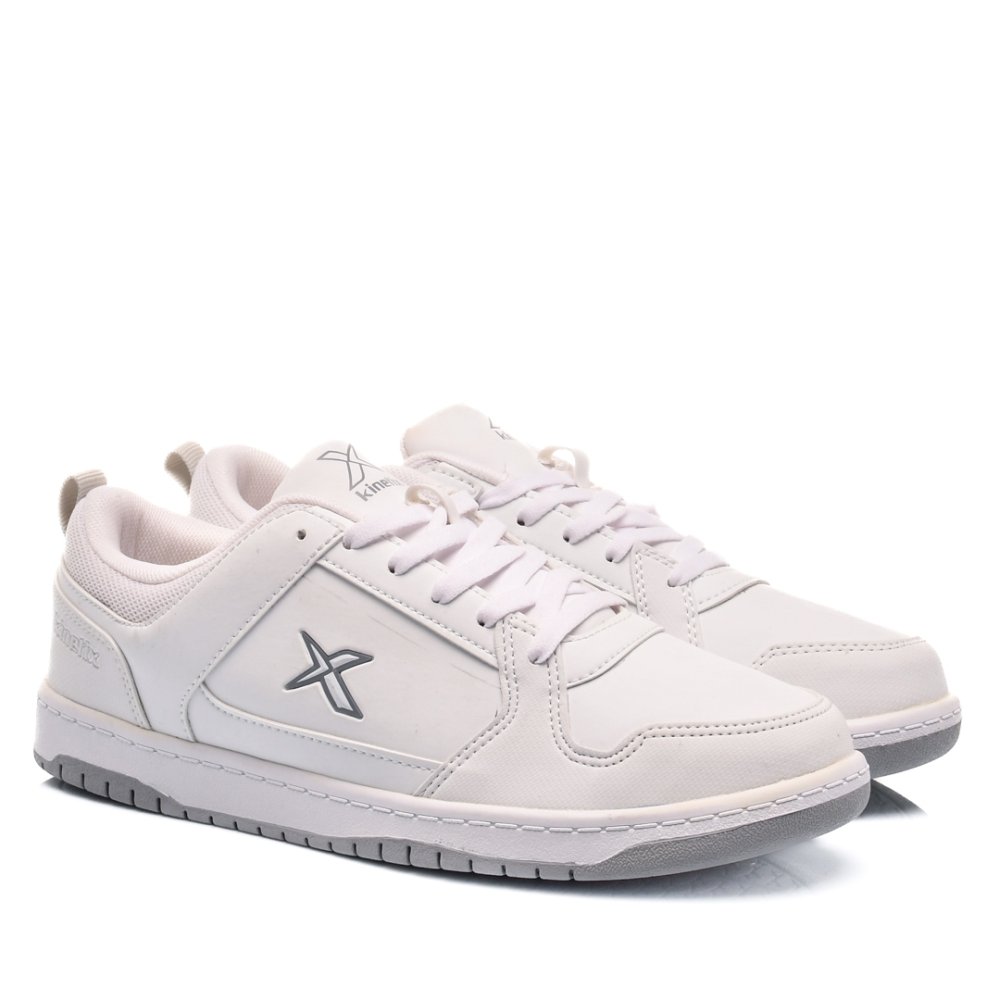 KINETIX, PANTOFI SPORT WHITE GREY JONES