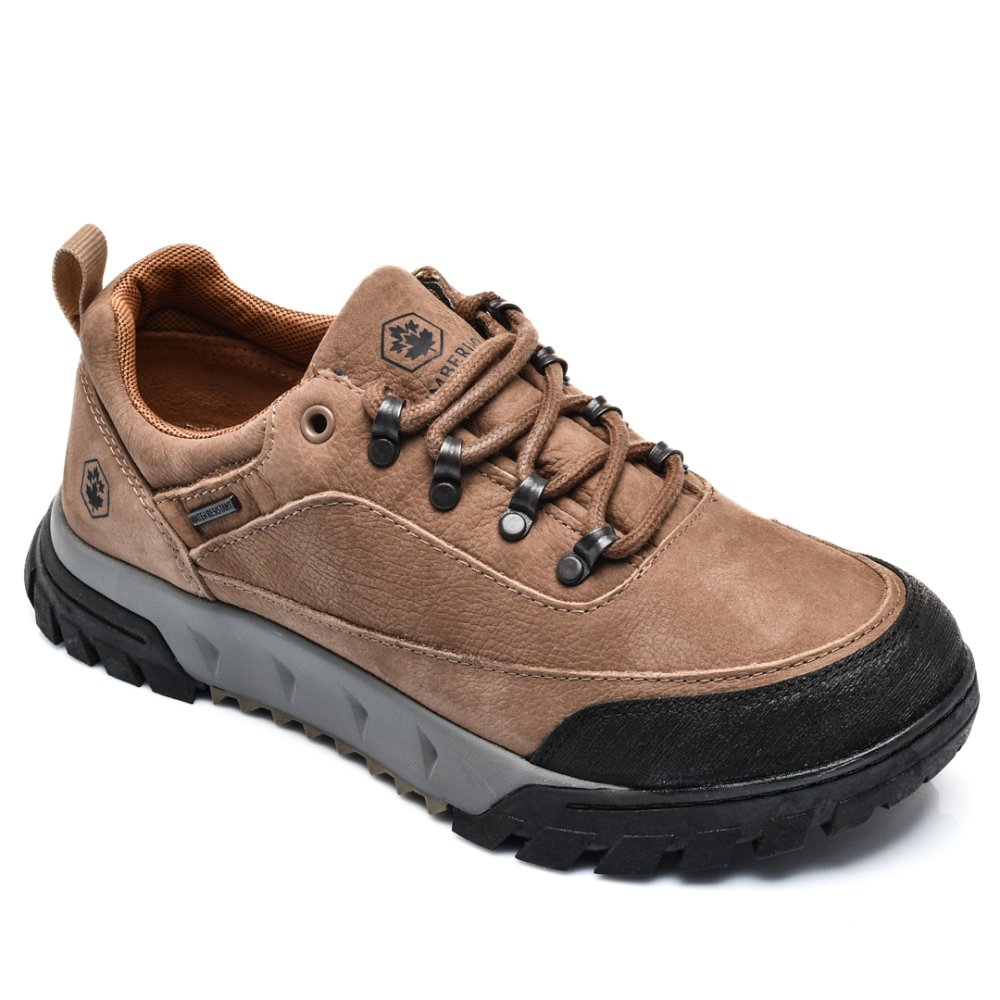 LUMBERJACK, PANTOFI SPORT BROWN PIELE NATURALA VERNON