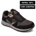 Lumberjack, pantofi sport black piele naturala stevie