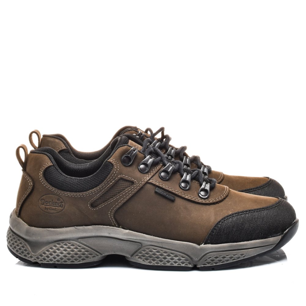 DOCKERS, PANTOFI SPORT KHAKI PIELE NATURALA 231126