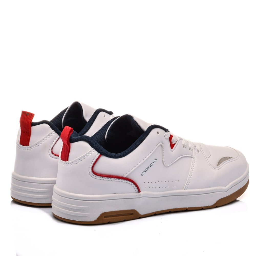 LUMBERJACK, PANTOFI SPORT WHITE SILVIO