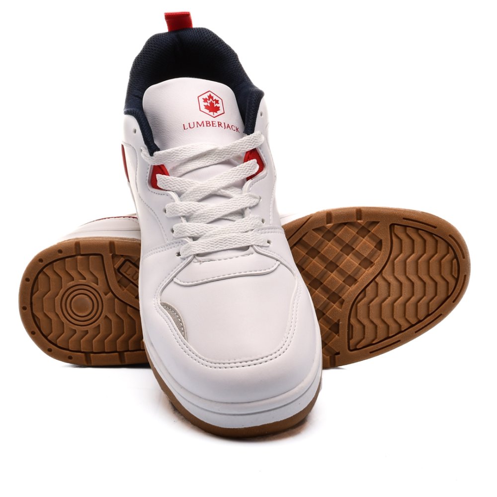 LUMBERJACK, PANTOFI SPORT WHITE SILVIO