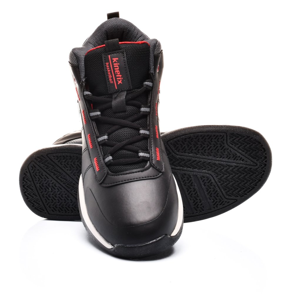 KINETIX, PANTOFI SPORT INALTI BLACK VAULT